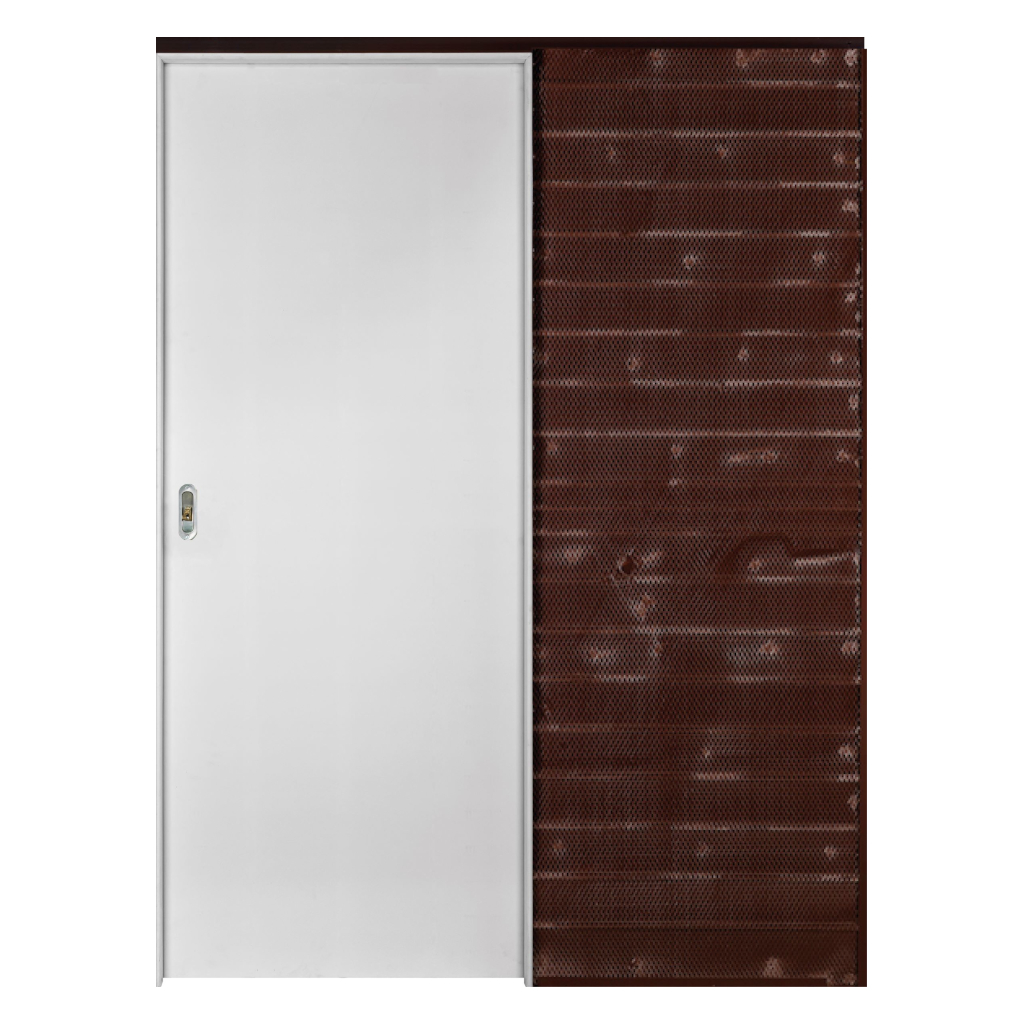 Puerta De Embutir Oblak Dommo (L) Marco de Madera Combinado 80x15