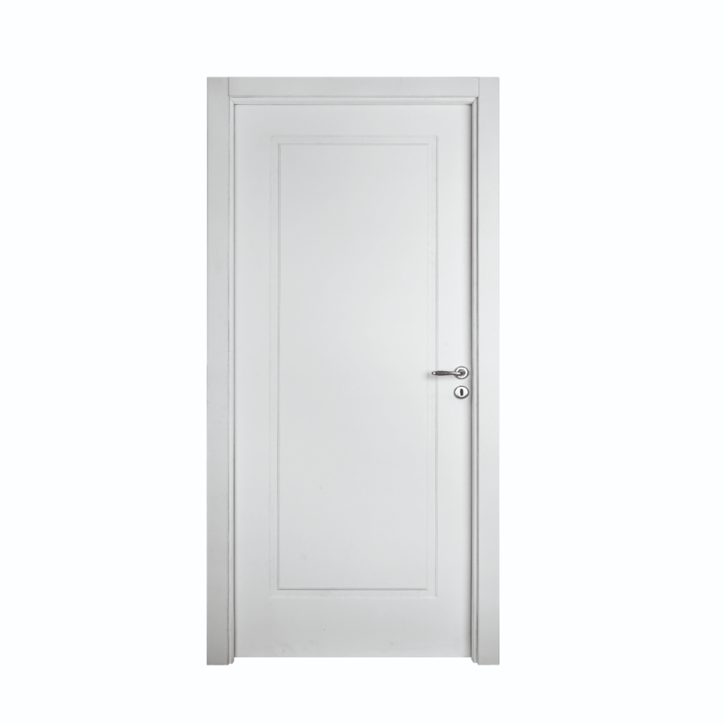 Puerta Placa Oblak Capri 1 Tablero Recto Sc Marco de Madera 90x10 Izquierda