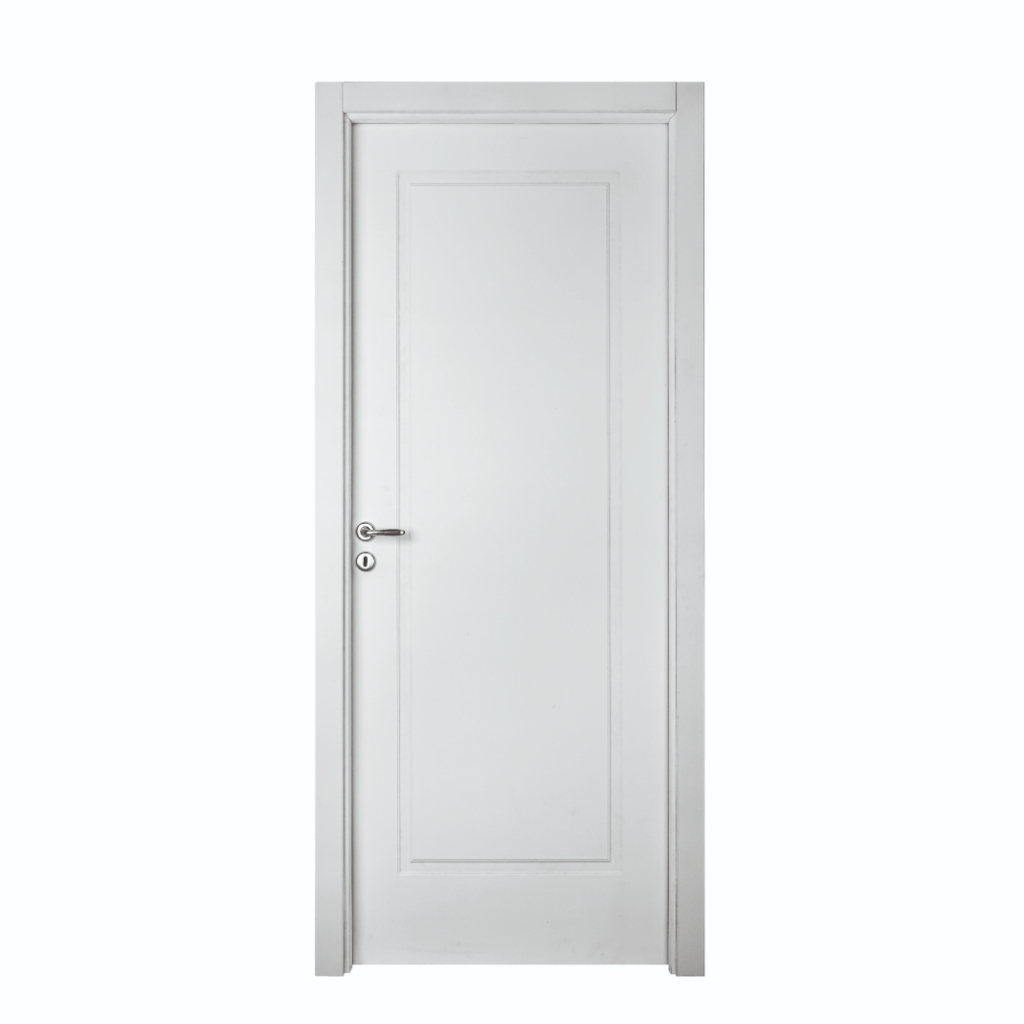 Puerta Placa Oblak Capri 1 Tablero Recto Sc 2,20 Marco de Madera 70x10 Derecha