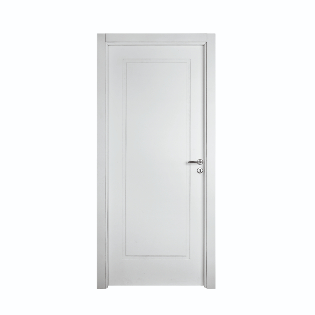 Puerta Placa Oblak Capri 1 Tablero Recto Sc Marco de Madera 80x15 Izquierda