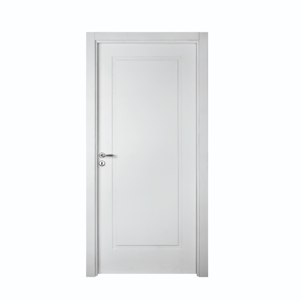 Puerta Placa Oblak Capri 1 Tablero Recto Sc Marco de Madera 90x20 Derecha