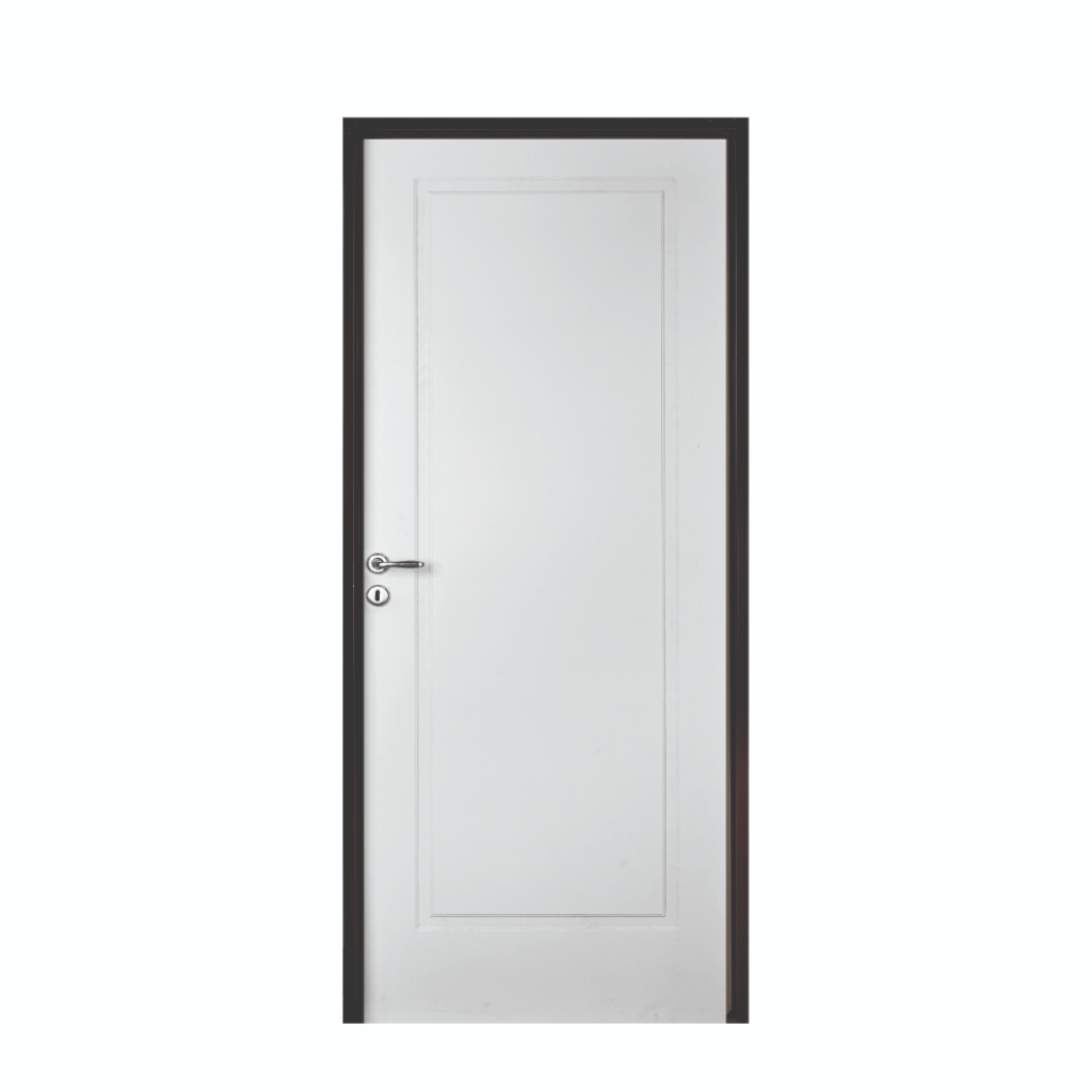 Puerta Placa Oblak Capri 1 Tablero Recto Sc 2,20 Marco de Chapa 18 80x15 Derecha