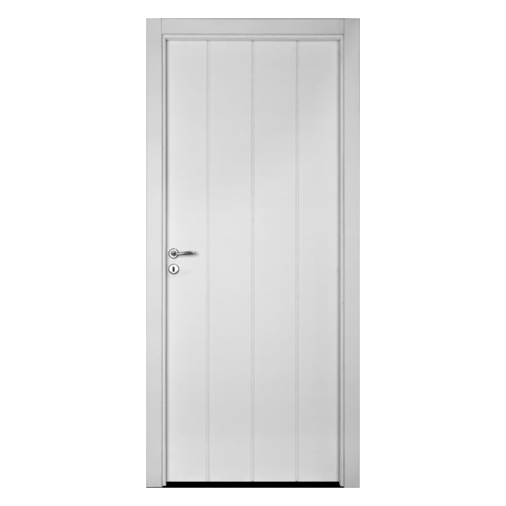 Puerta Placa Oblak Dommo (3V) Sc Marco de Madera 90x15 Derecha