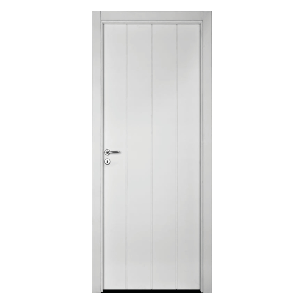 Puerta Placa Oblak Dommo (3V) Sc 2,20 Marco de Madera 70x15 Derecha