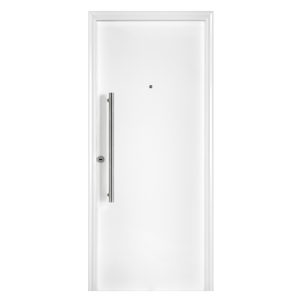 Puerta Oblak Primma Plus M1700B Blanco Phof Con Barral 80 Derecha