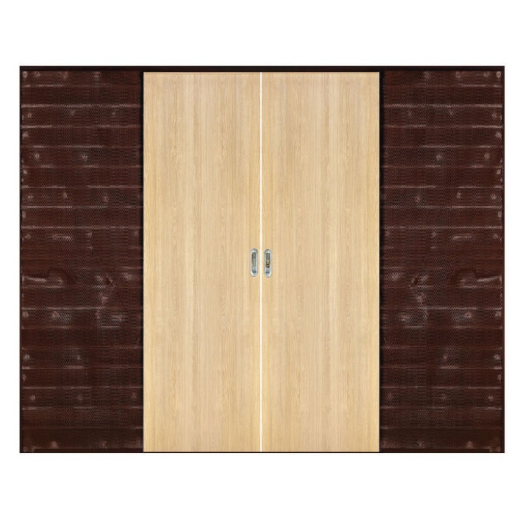 Puerta Embutir Oblak Practika Lenga Marco de Chapa 140x10