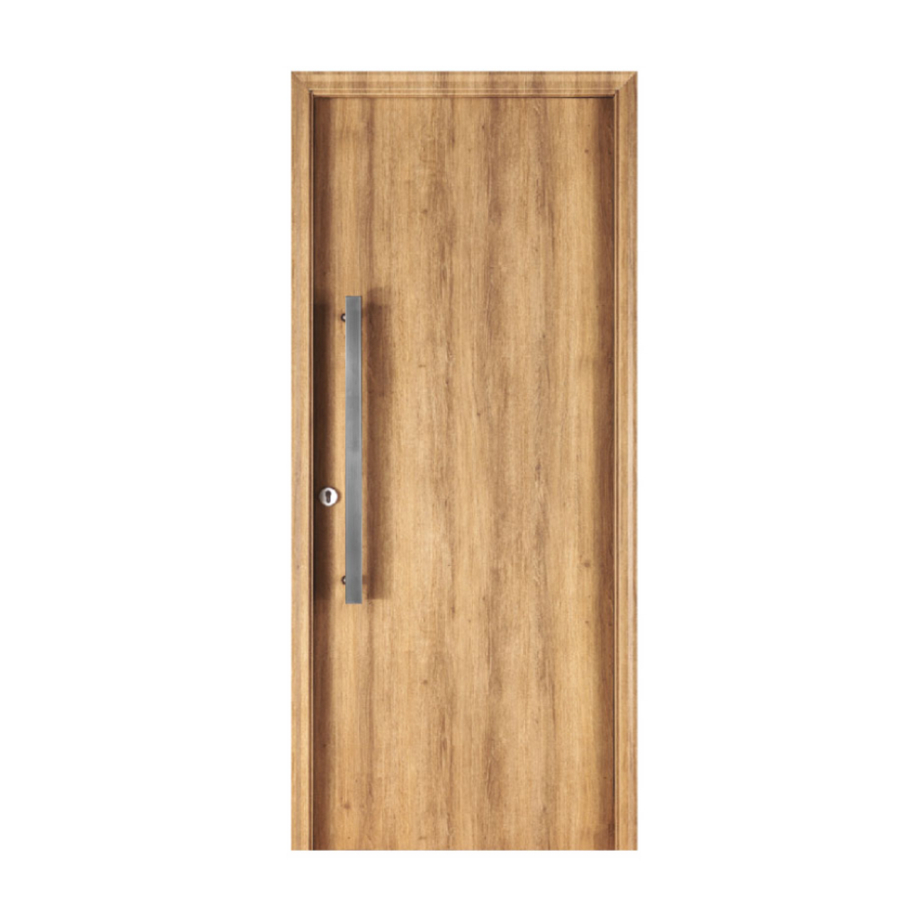 Puerta Oblak Eterna M1100 Multip. Roble Natural 80 Marco de Chapa Derecha