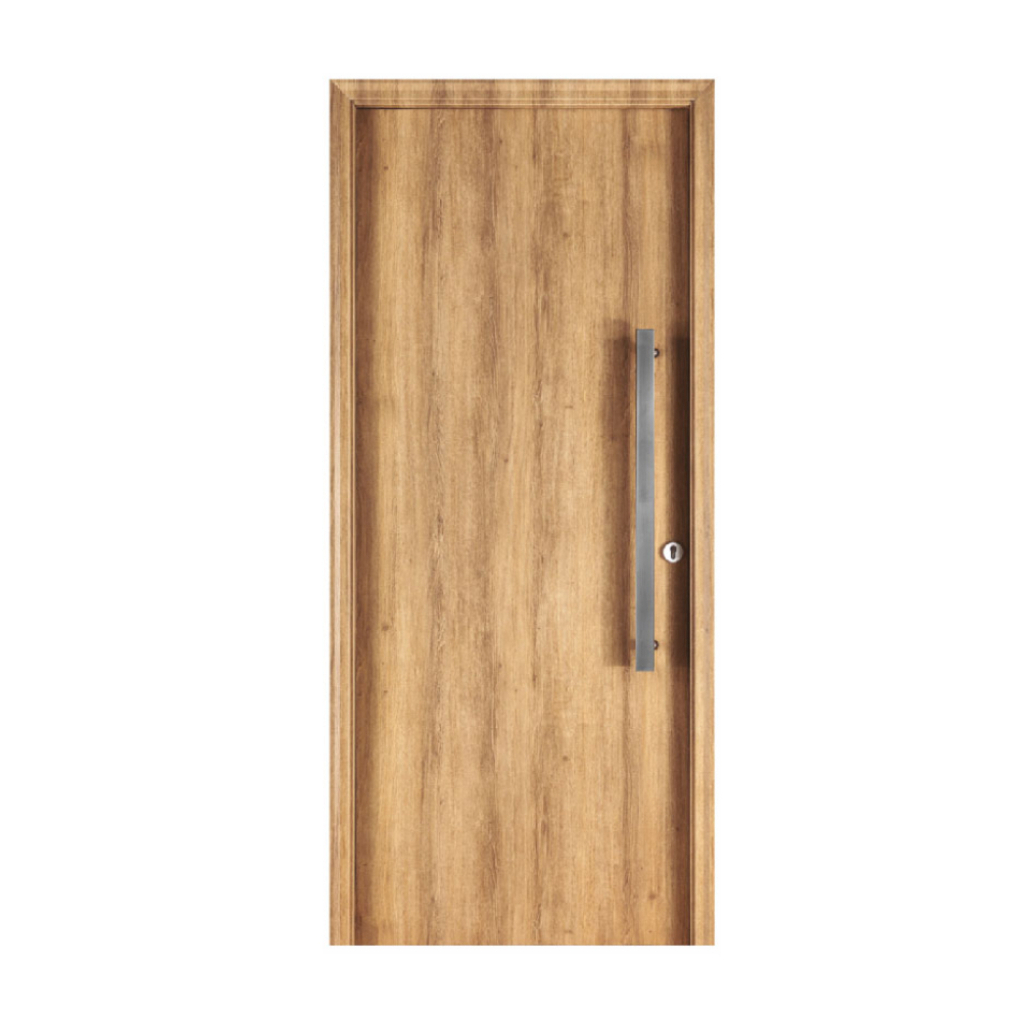 Puerta Oblak Eterna M1100 Multip. Roble Natural 80 Marco de Chapa Izquierda