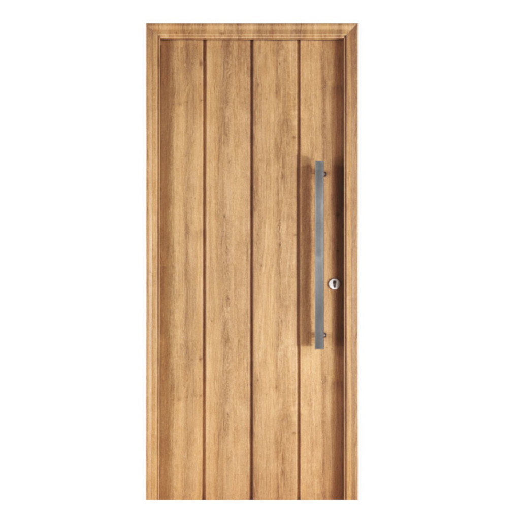 Puerta Oblak Eterna M1115 Multip. Roble Natural 80 Marco de Chapa Izquierda