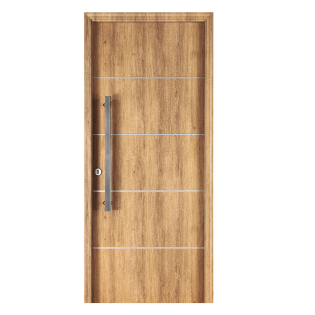 Puerta Oblak Eterna M1183 Multip. Roble Natural 80 Marco de Chapa Derecha