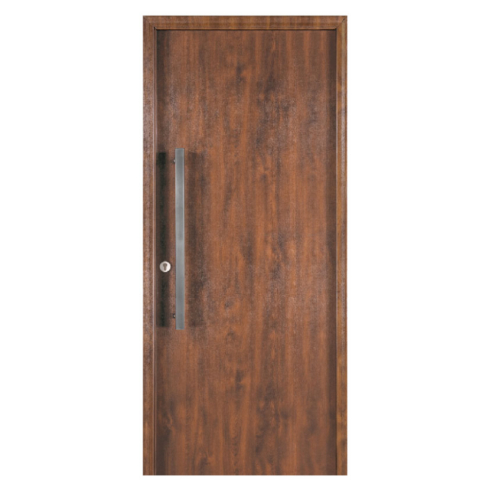 Puerta Oblak Eterna M1100 Multip.Cedro 90 Marco de Chapa Derecha