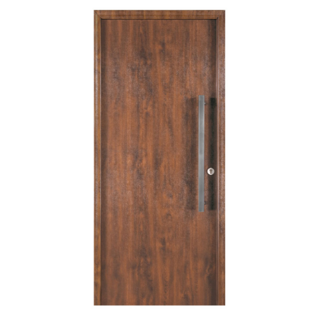 Puerta Oblak Eterna M1100 Multip.Cedro 90 Marco de Chapa Izquierda