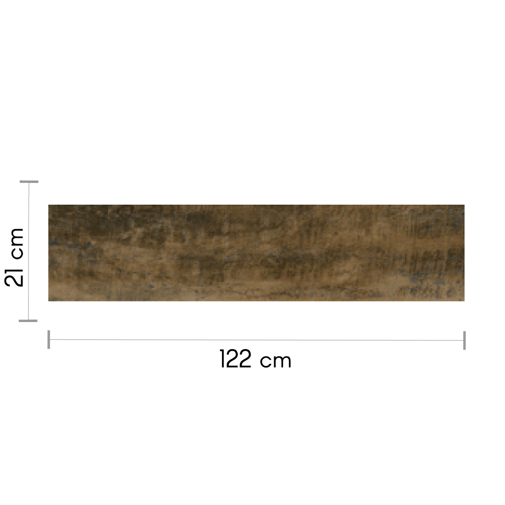 Porcellanato Cerro Negro Malbec St 21X122 R 1,52