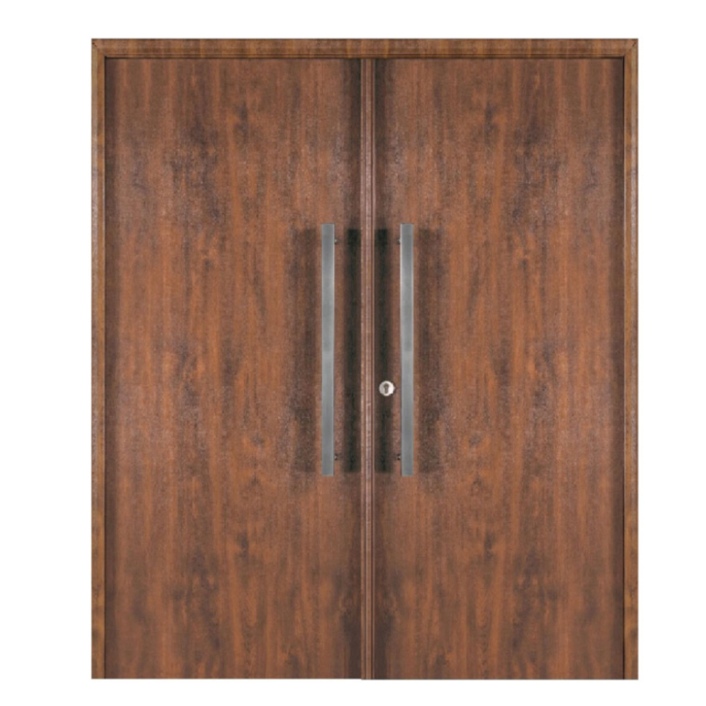 Puerta Doble Oblak Eterna M1100 Abrir 2H Cedro 80 Marco de Chapa Derecha