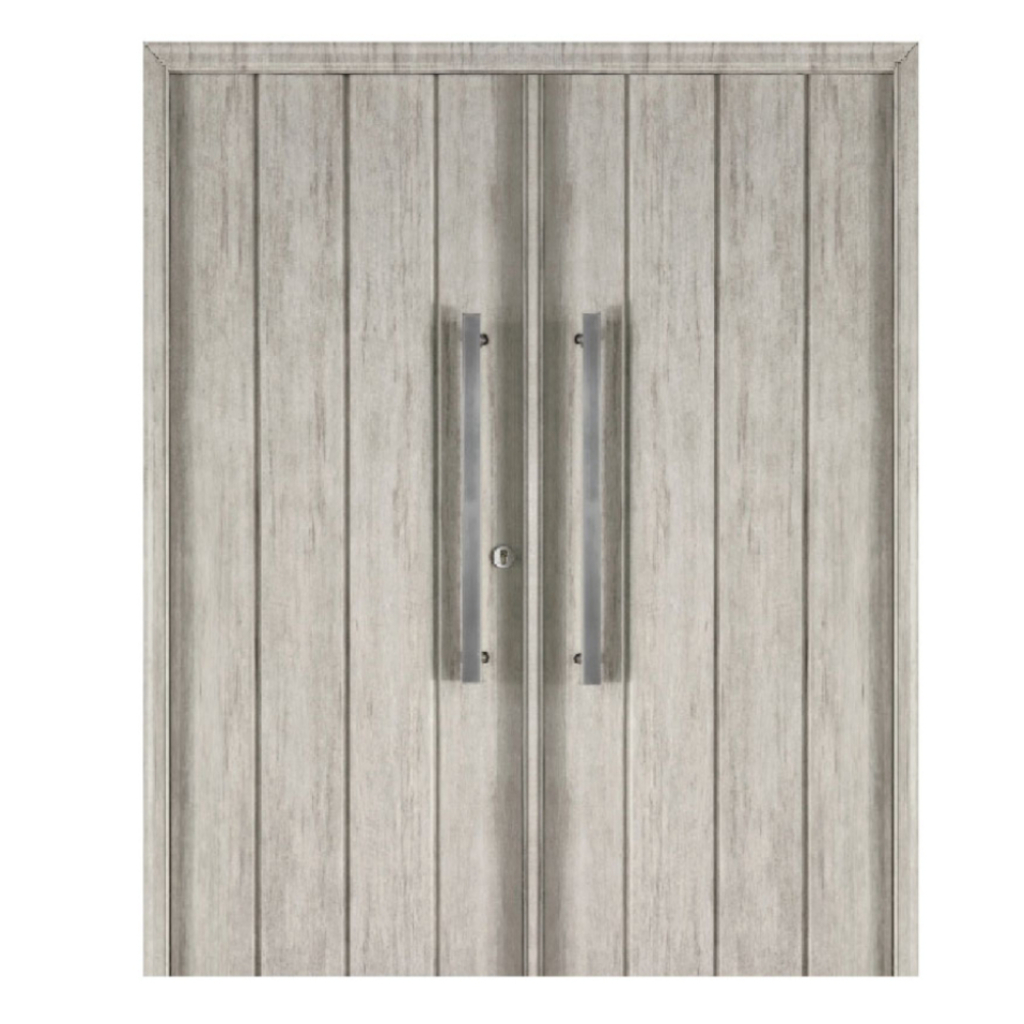 Puerta Doble Oblak Eterna M1115 Abrir 2H Nevada 80 Marco de Chapa Izquierda