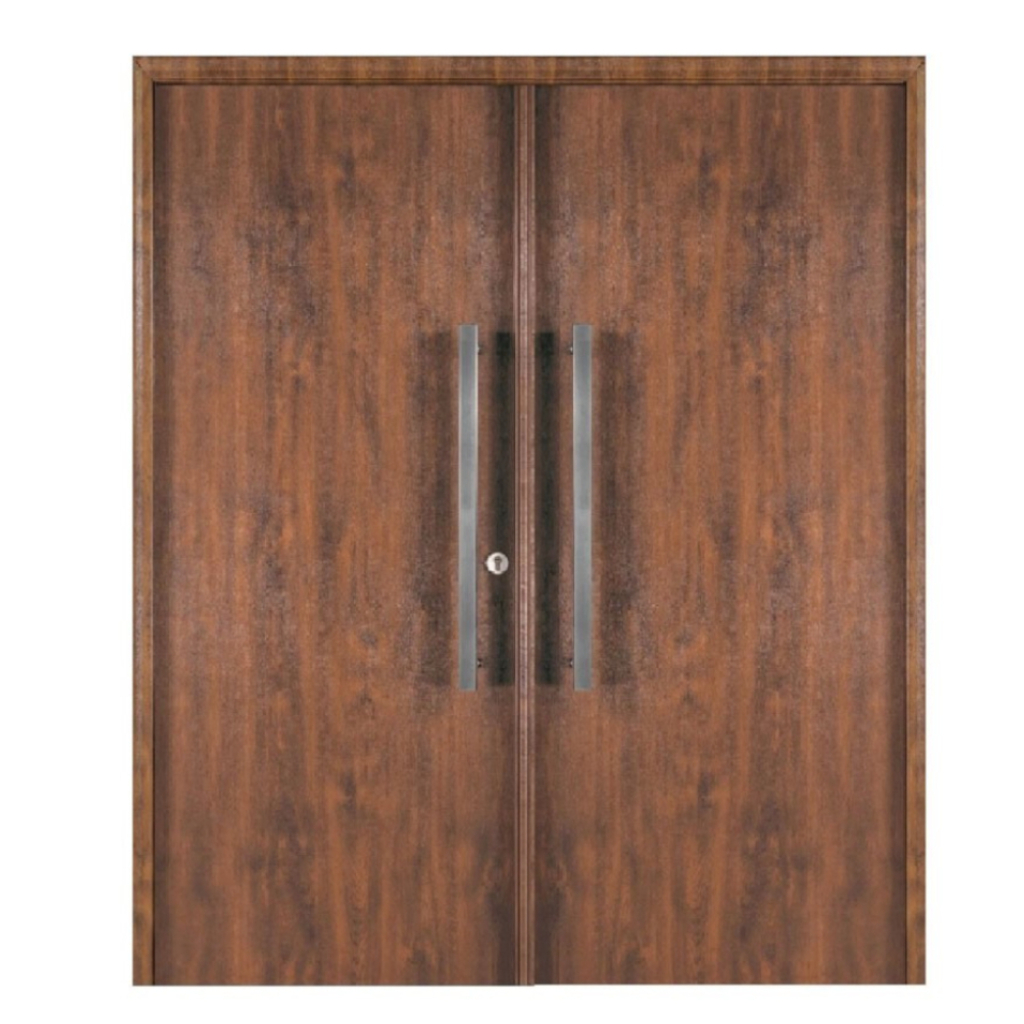Puerta Doble Oblak Eterna M1100 Abrir 2H Cedro 90 Marco de Chapa Izquierda