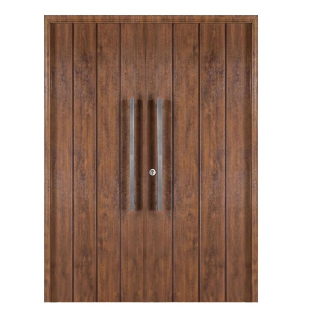 Puerta Doble Oblak Eterna M1115 Abrir 2H Cedro 90 Marco de Chapa Derecha