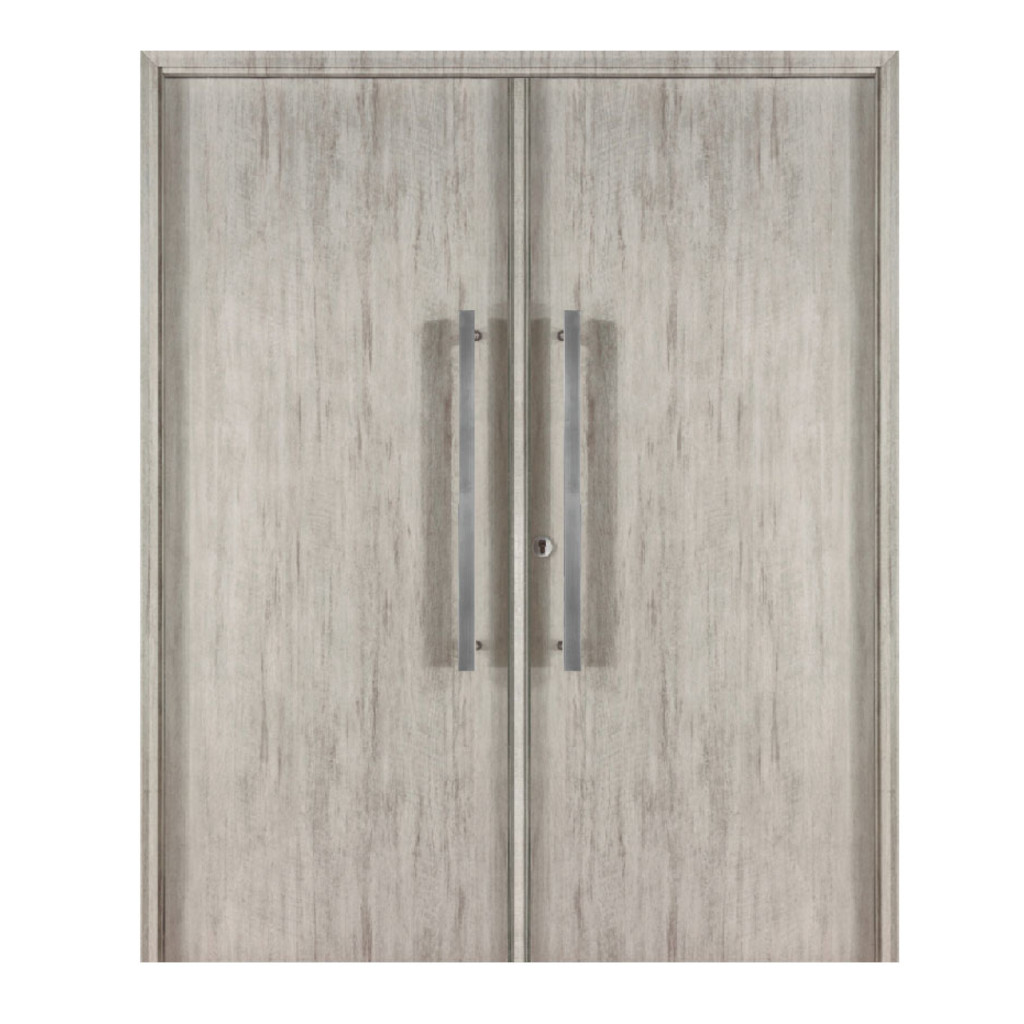 Puerta Doble Oblak Eterna M1100 Abrir 2H 2,20 Nevada 80 Marco de Chapa Derecha