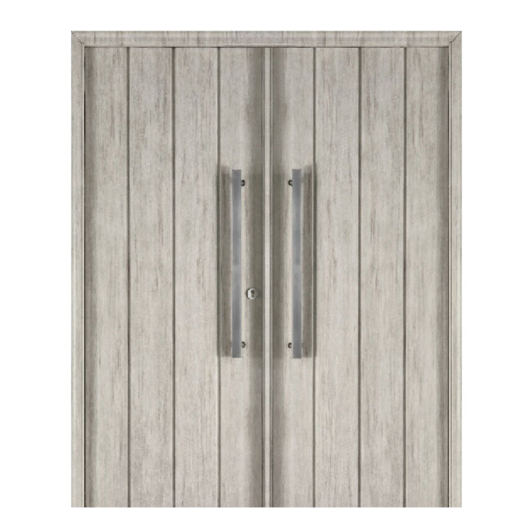 Puerta Doble Oblak Eterna M1115 Abrir 2H 2,20 Nevada 80 Marco de Chapa Izquierda