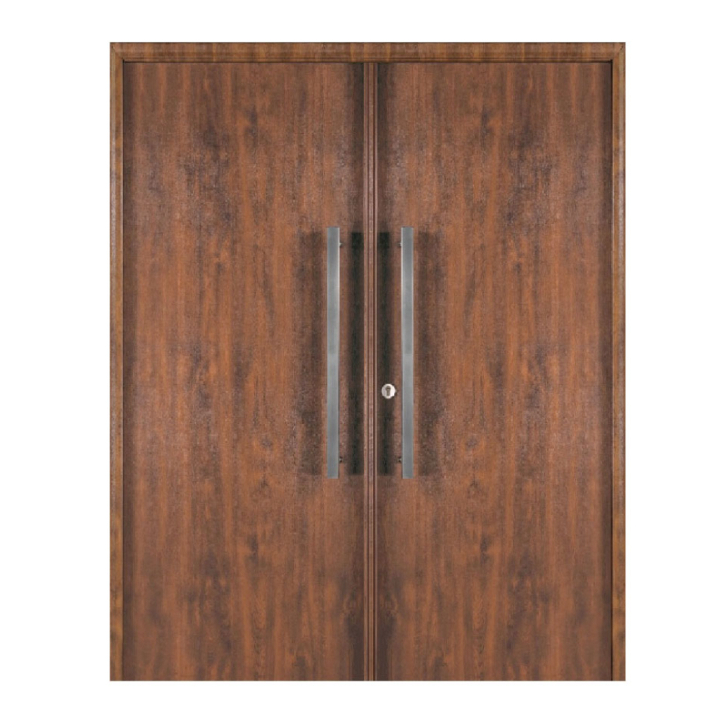 Puerta Doble Oblak Eterna M1100 Abrir 2H 2,20 Cedro 90 Marco de Chapa Derecha