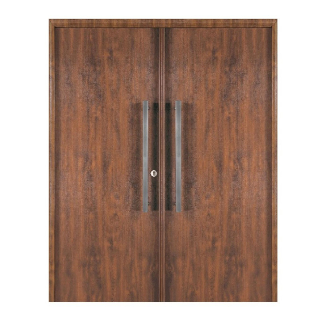 Puerta Doble Oblak Eterna M1100 Abrir 2H 2,20 Cedro 90 Marco de Chapa Izquierda