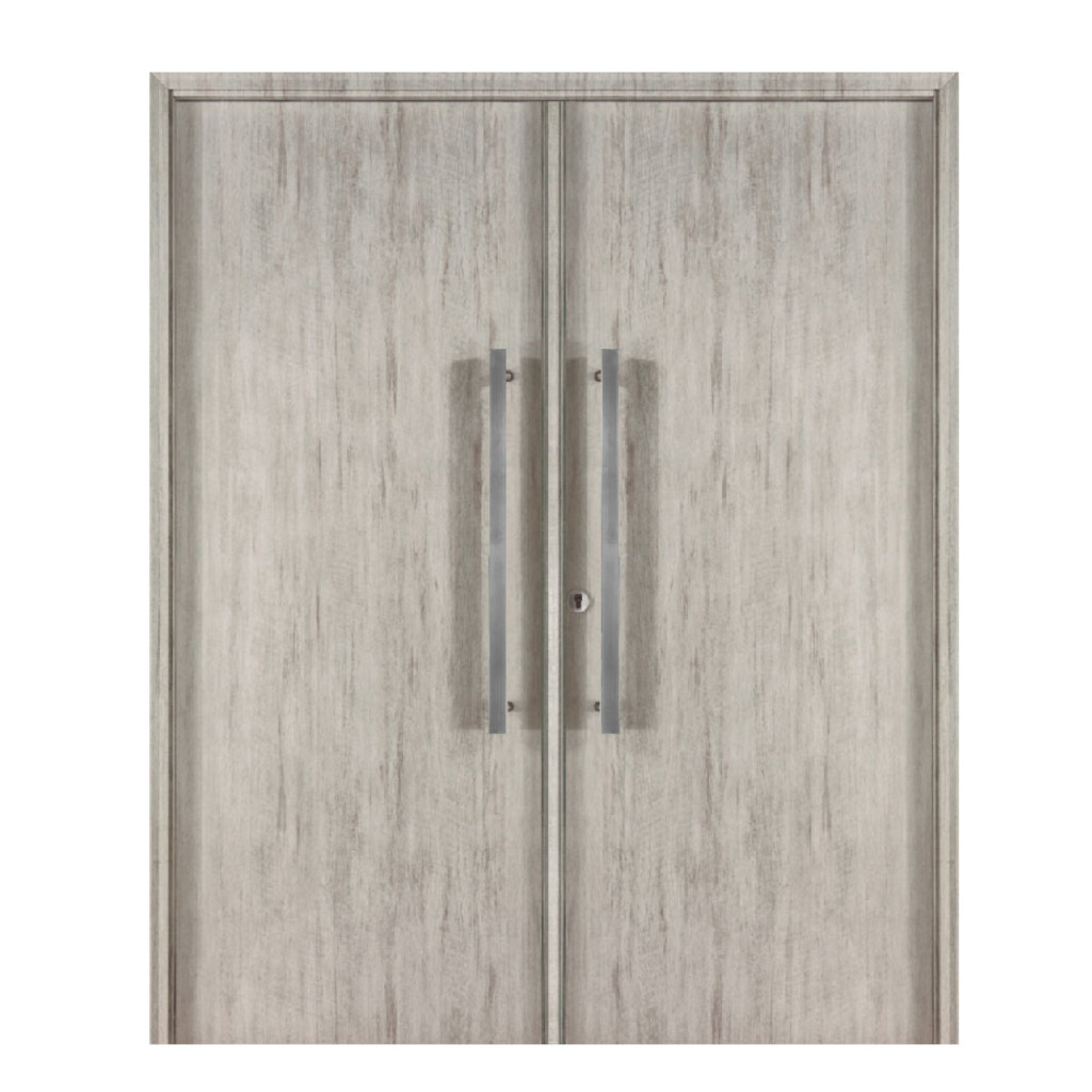 Puerta Doble Oblak Eterna M1100 Abrir 2H 2,20 Nevada 90 Marco de Chapa Derecha