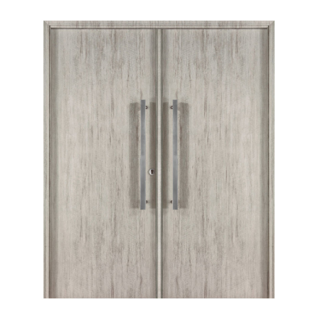 Puerta Doble Oblak Eterna M1100 Abrir 2H 2,20 Nevada 90 Marco de Chapa Izquierda