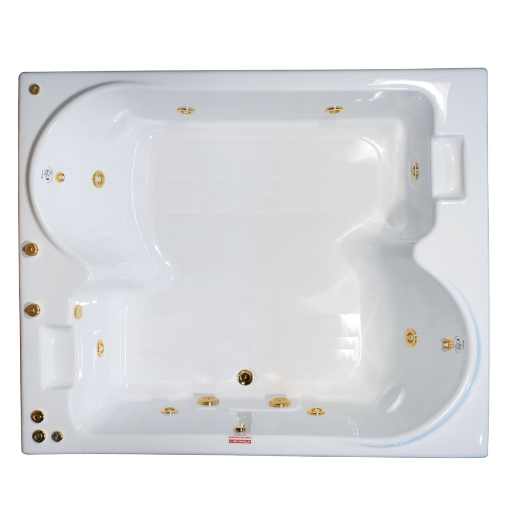 Hidromasaje Coloso2 Base 6 Jets Homesistem I 178X130X48