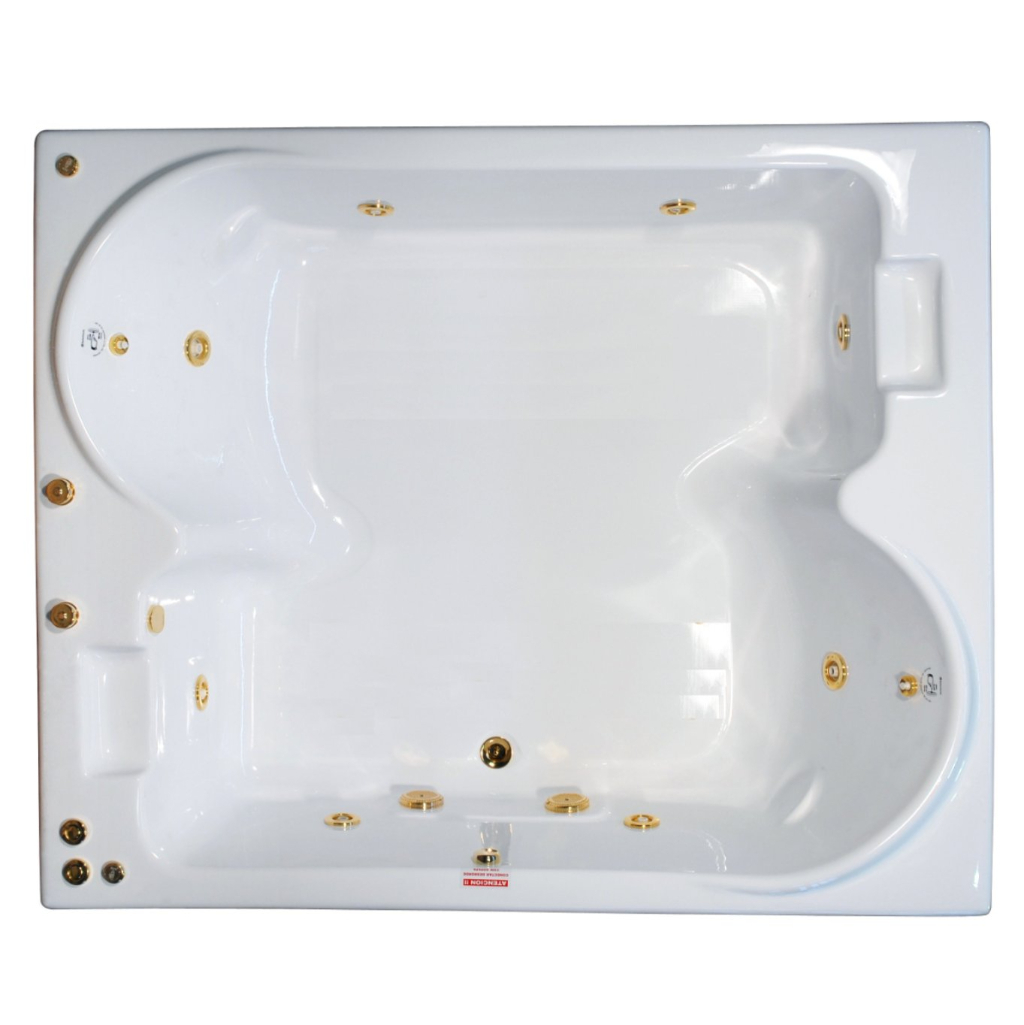 Hidromasaje Coloso3 Base 8 Jets Homesistem I 178X147X46