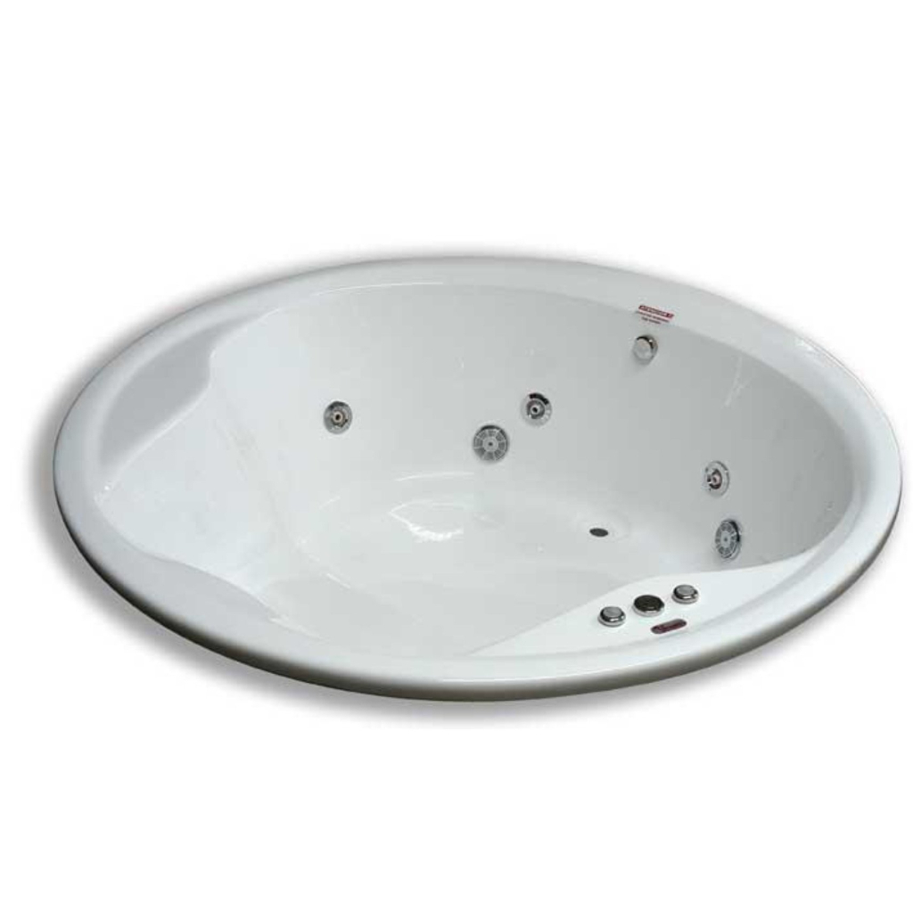 Hidromasaje Circular Hera 6 Jets 2 cervicales Homesistem D 147X51