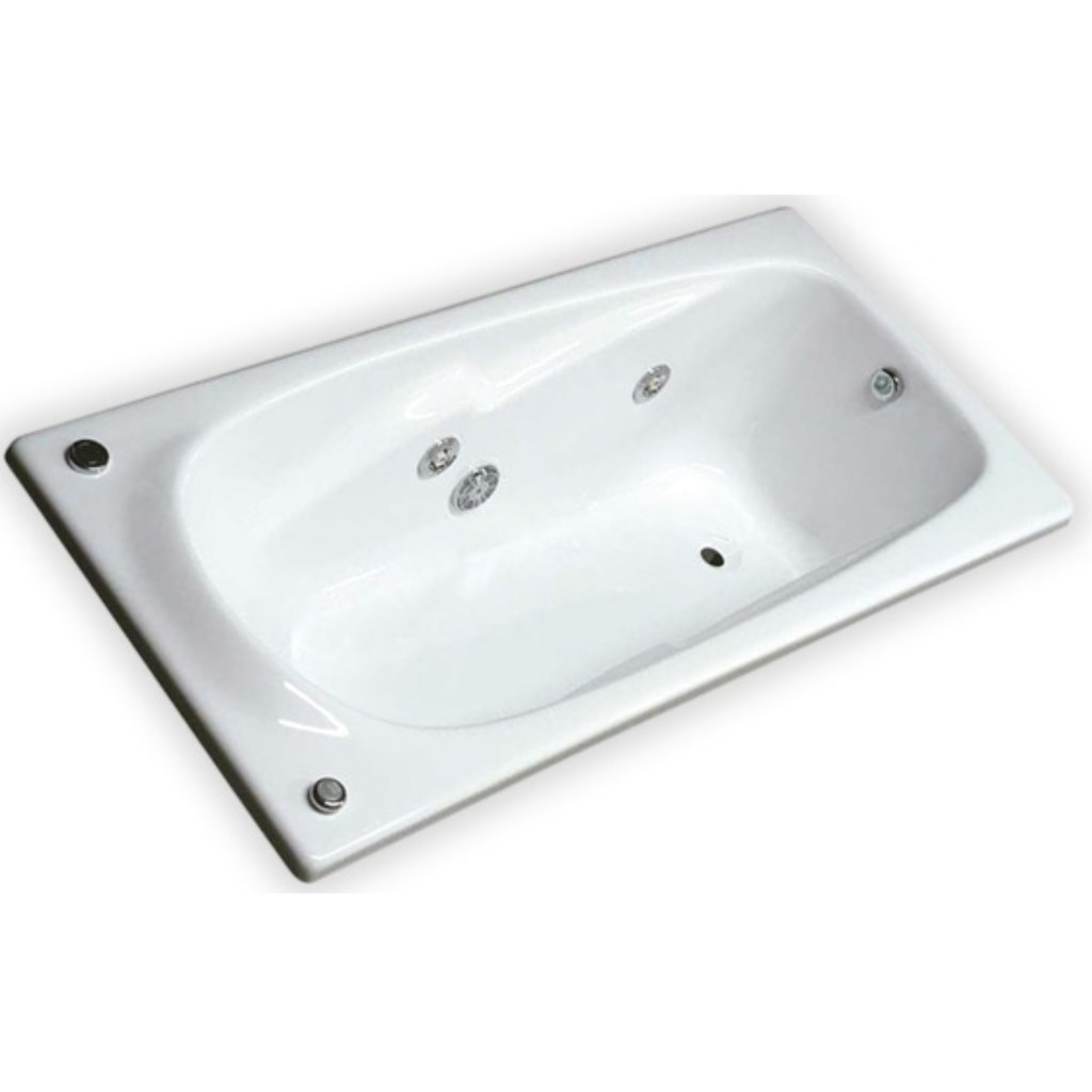 Hidromasaje Hms Ejecutivo Delos2 Bco 161X70X40 4J Der
